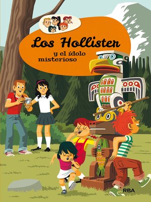 cover image of Los Hollister y el ídolo misterioso (Los Hollister 5)